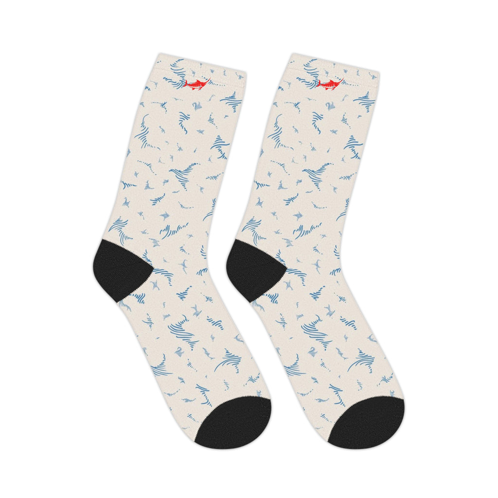 Marlin Mid-length Socks - Marlin