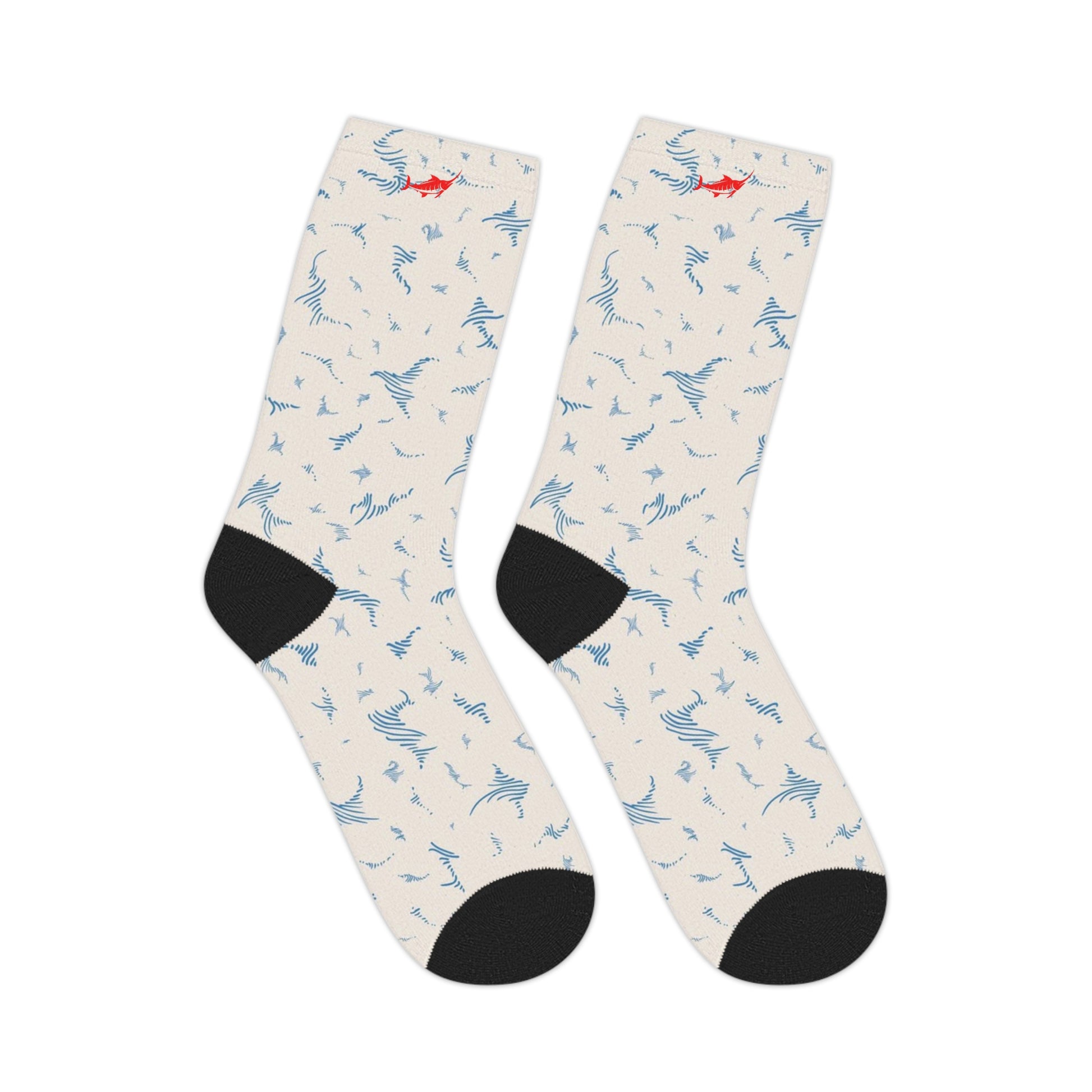 Marlin Mid-length Socks - Marlin