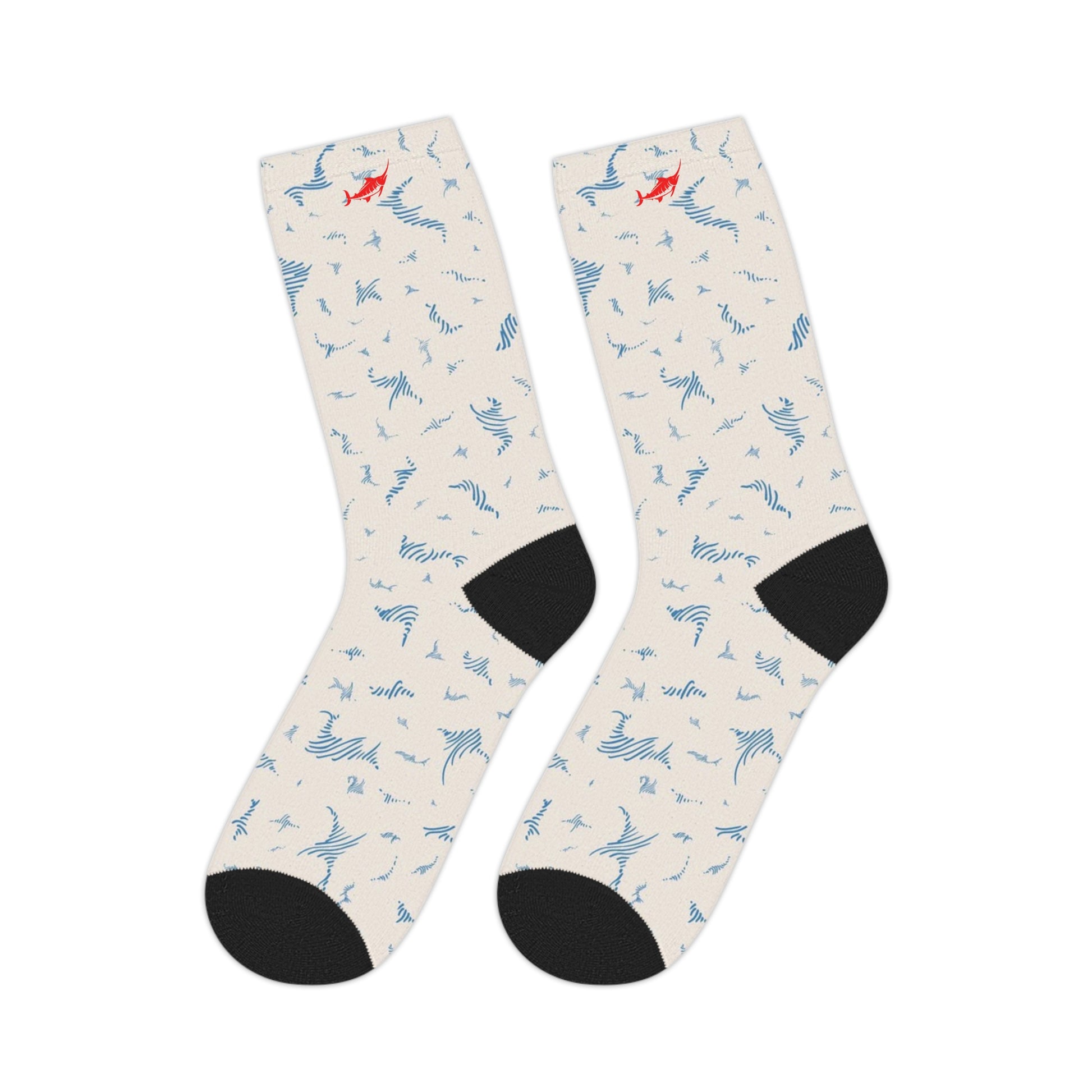 Marlin Mid-length Socks - Marlin