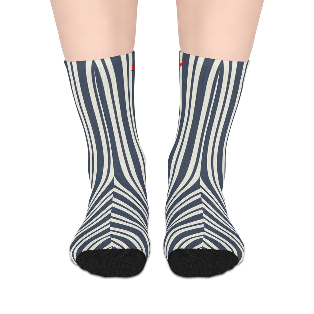Marlin Mid-length Socks for Everyday Wear - Marlin