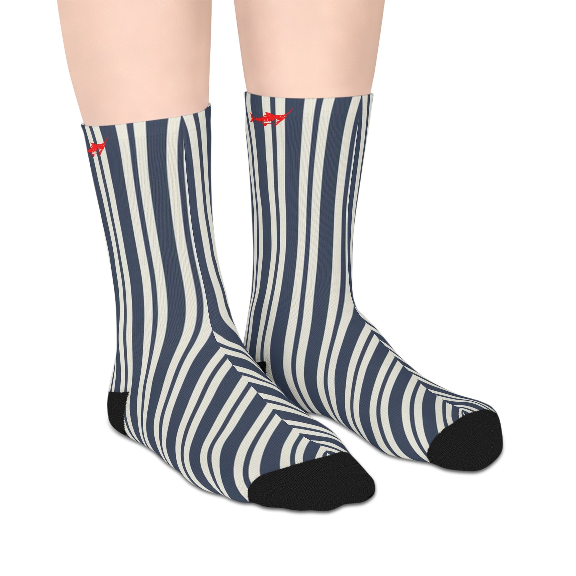 Marlin Mid-length Socks for Everyday Wear - Marlin