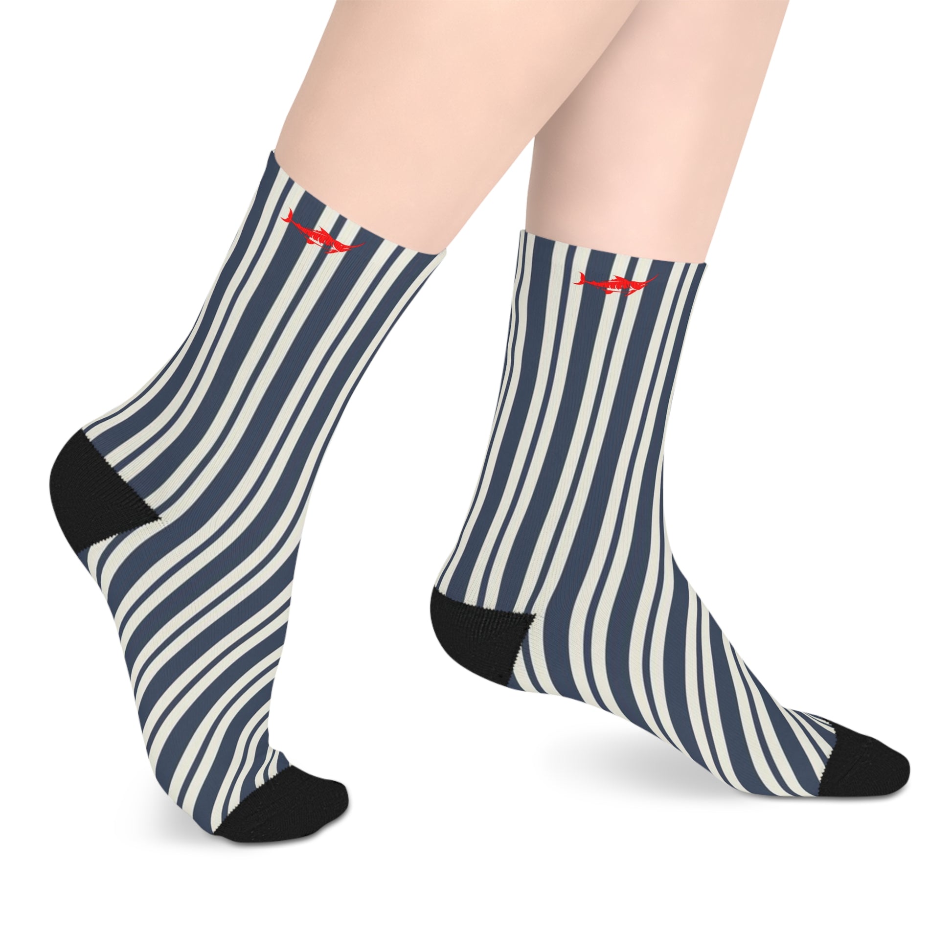 Marlin Mid-length Socks for Everyday Wear - Marlin