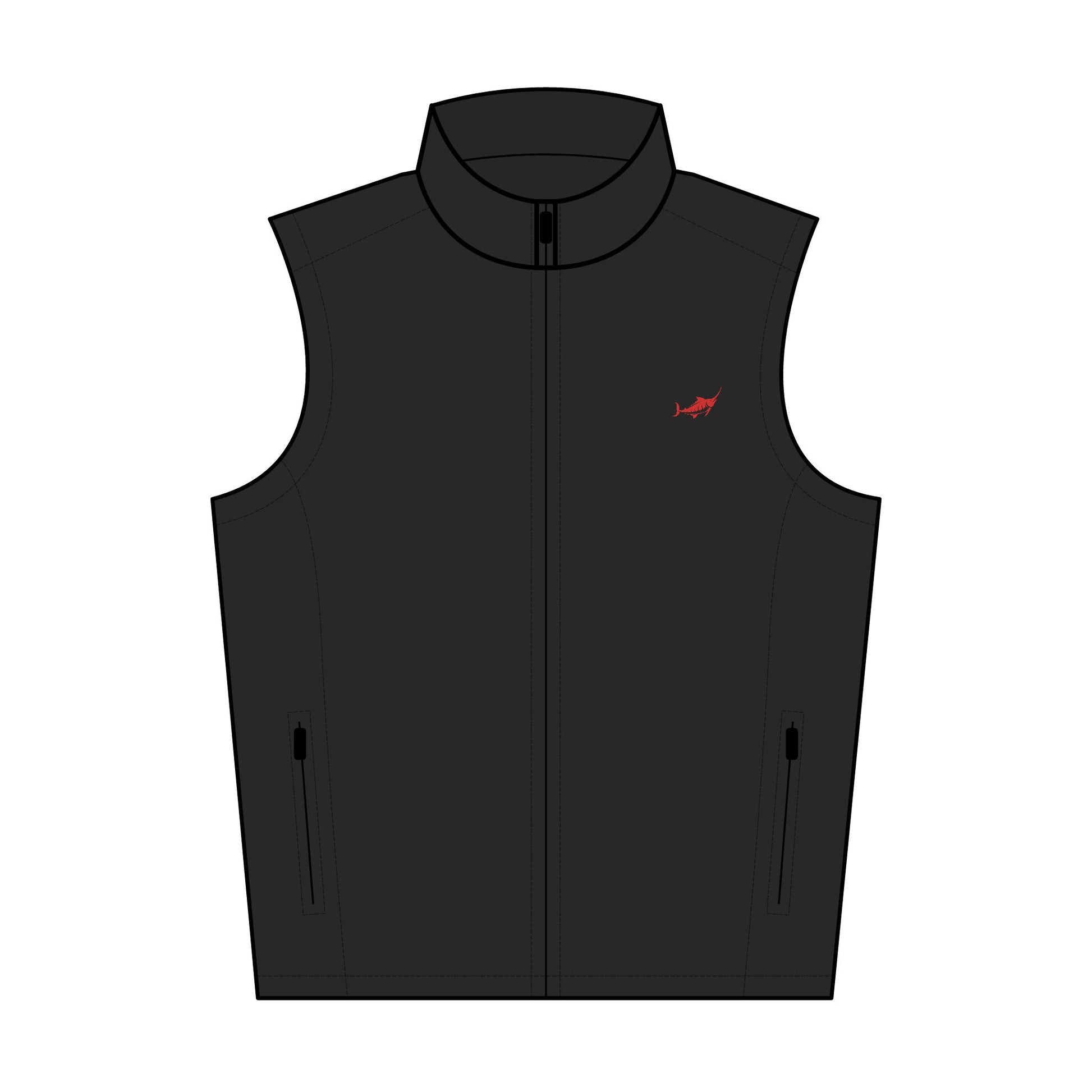 Men's Soft Shell Vest - Marlin