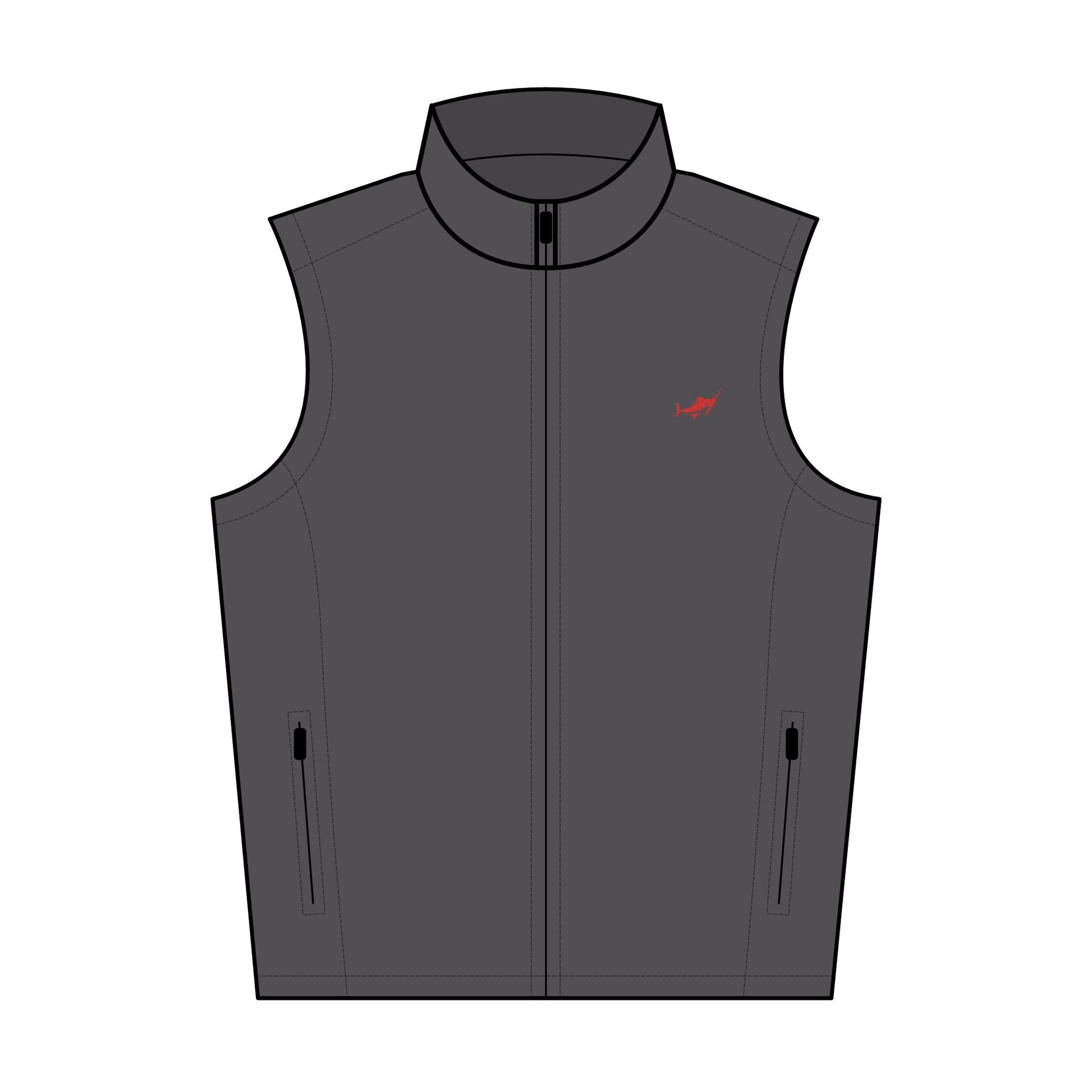 Men's Soft Shell Vest - Marlin