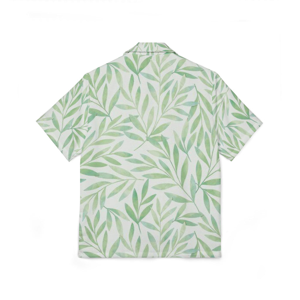 Men's Tropical Leaf Camp Shirt - Marlin
