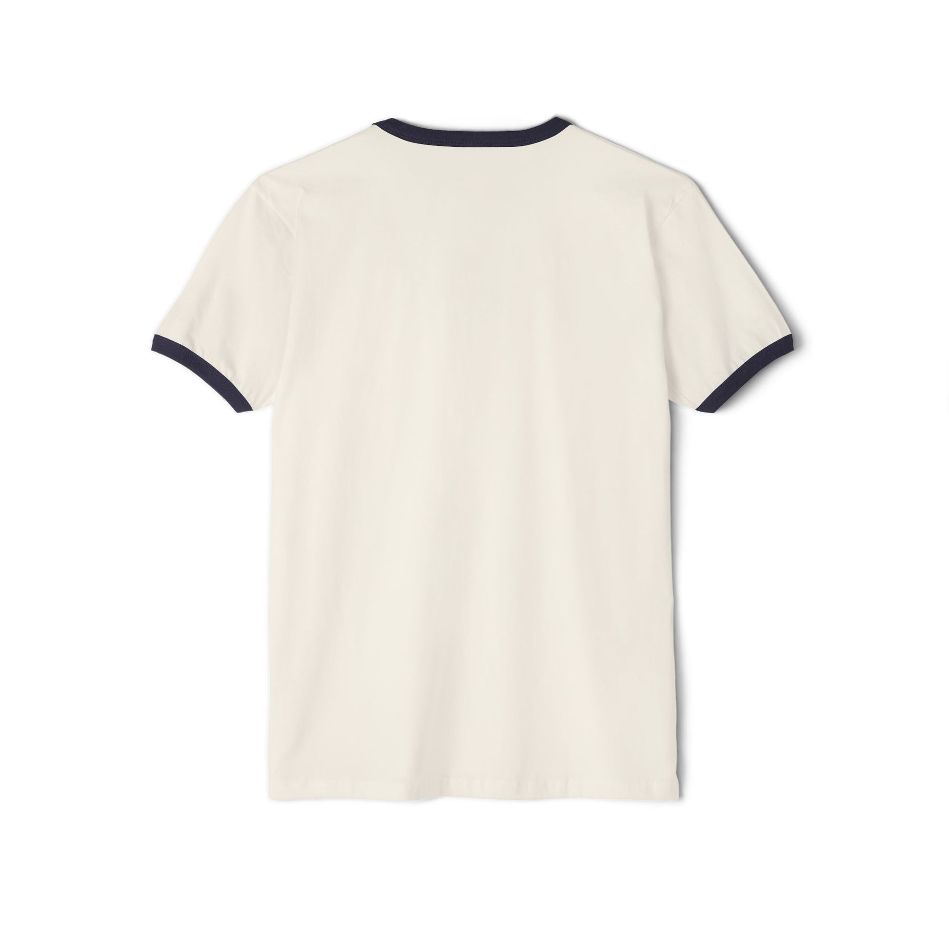 Retro Unisex Cotton Ringer T-Shirt - Marlin