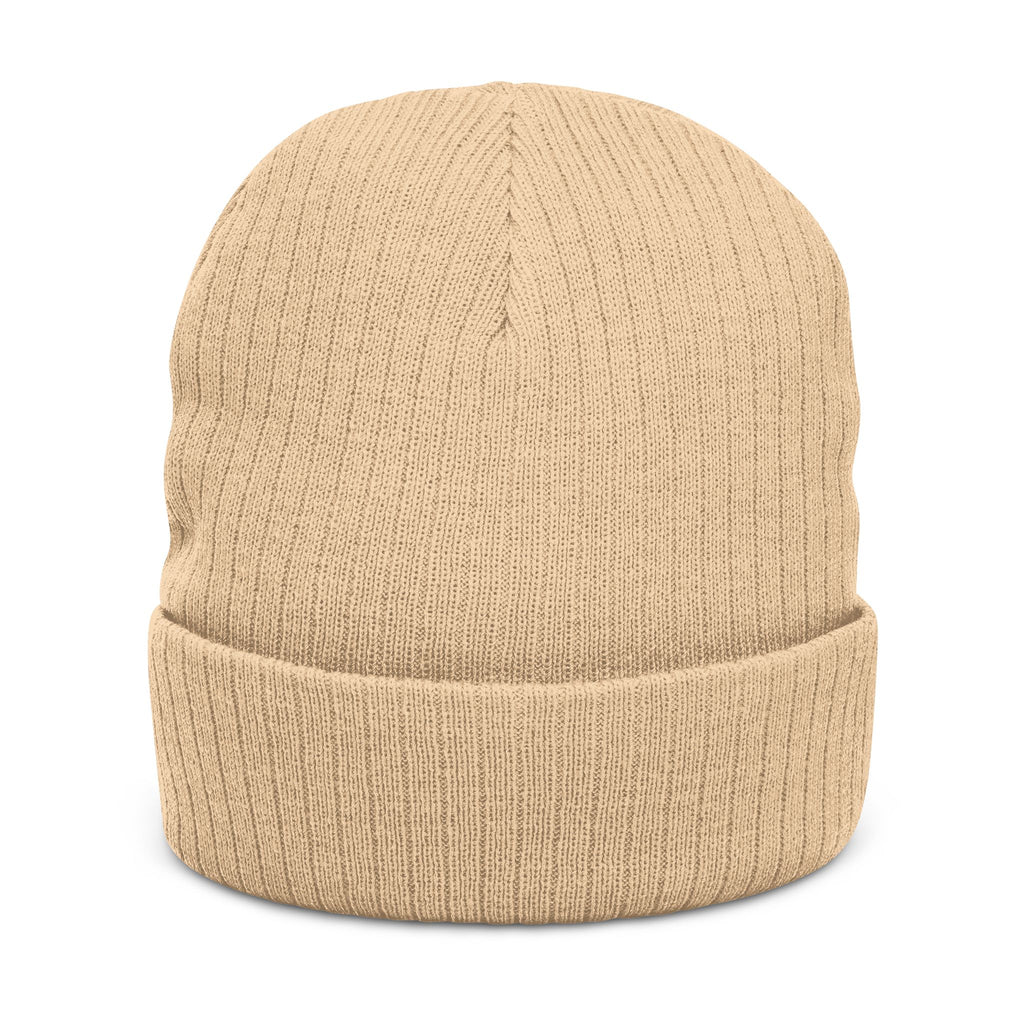 Ribbed Knit Beanie - Marlin