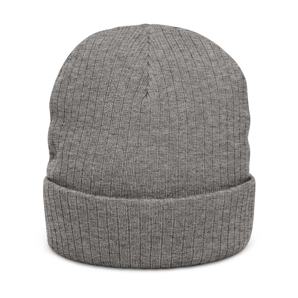 Ribbed Knit Beanie - Marlin