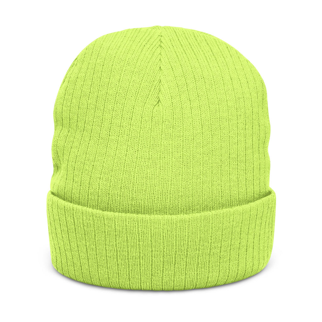 Ribbed Knit Beanie - Marlin