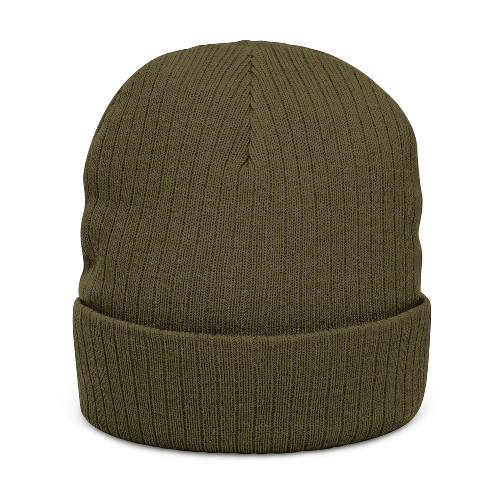 Ribbed Knit Beanie - Marlin