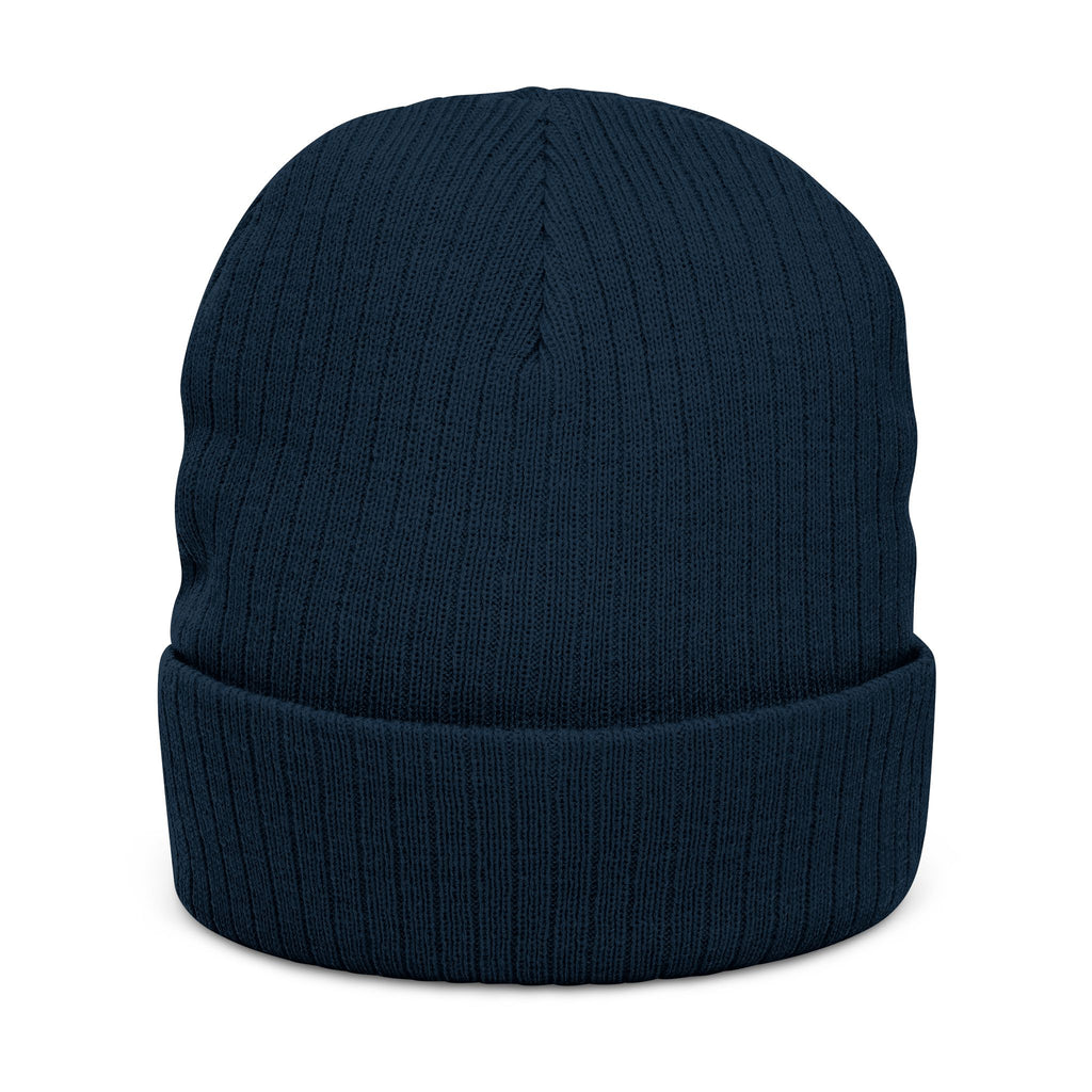 Ribbed Knit Beanie - Marlin