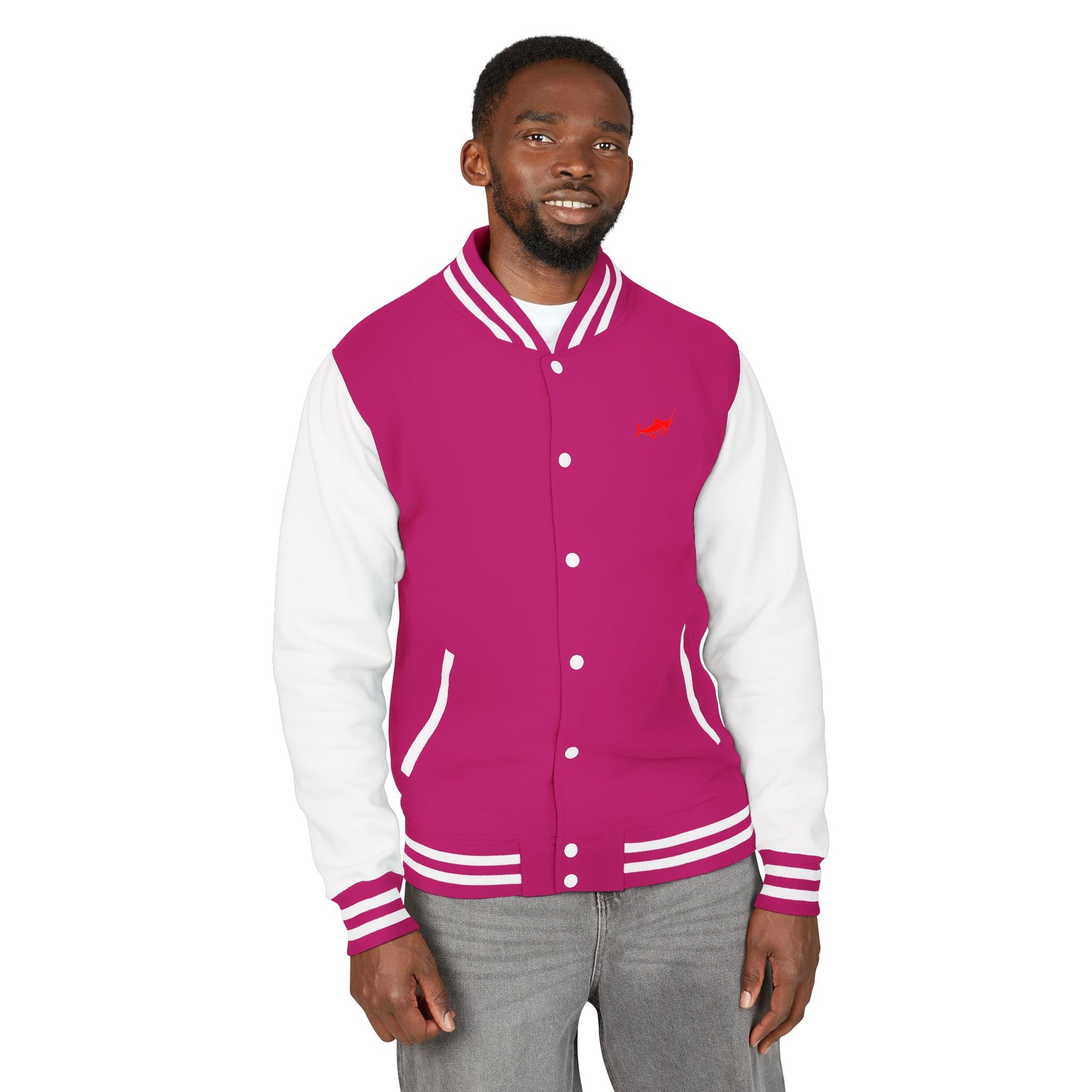 Stylish Unisex Heavyweight Letterman Jacket - Marlin