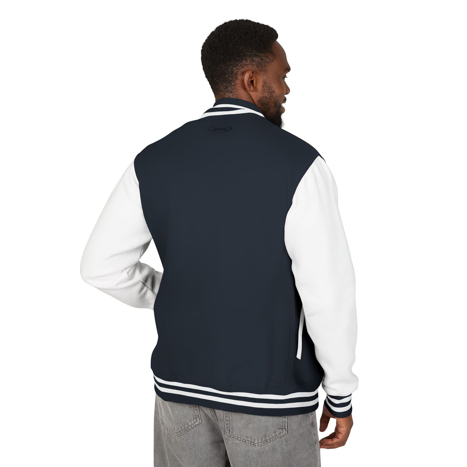Stylish Unisex Heavyweight Letterman Jacket - Marlin