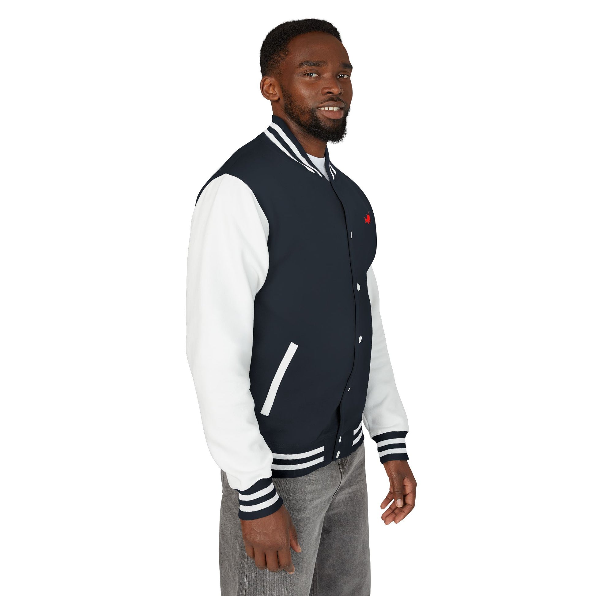 Stylish Unisex Heavyweight Letterman Jacket - Marlin