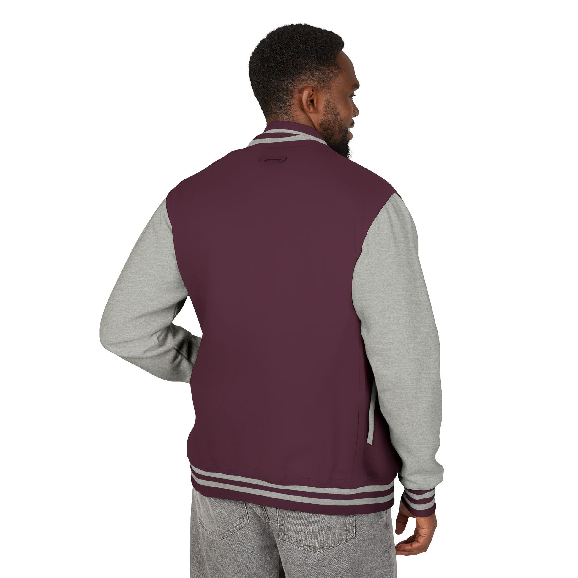 Stylish Unisex Heavyweight Letterman Jacket - Marlin