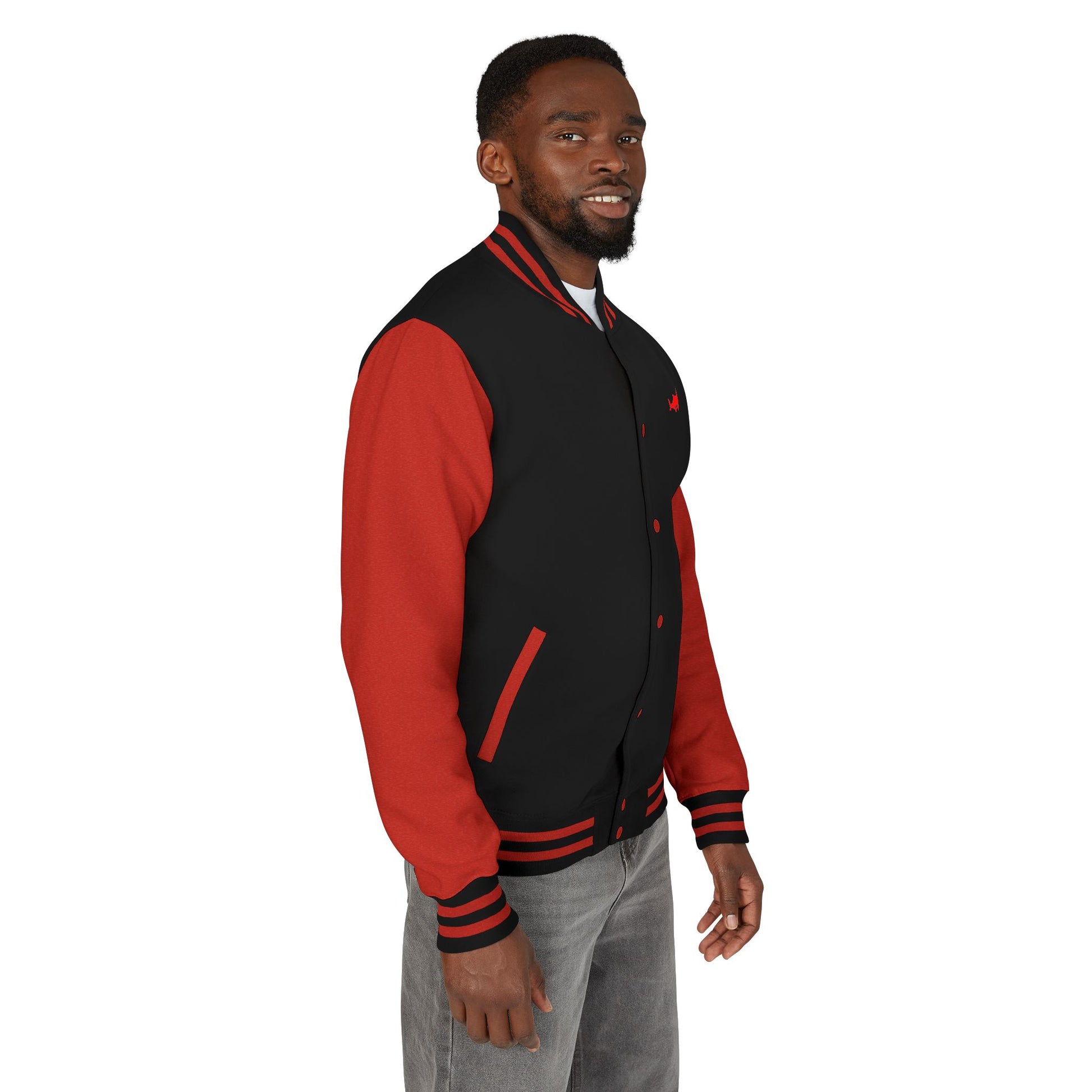 Stylish Unisex Heavyweight Letterman Jacket - Marlin