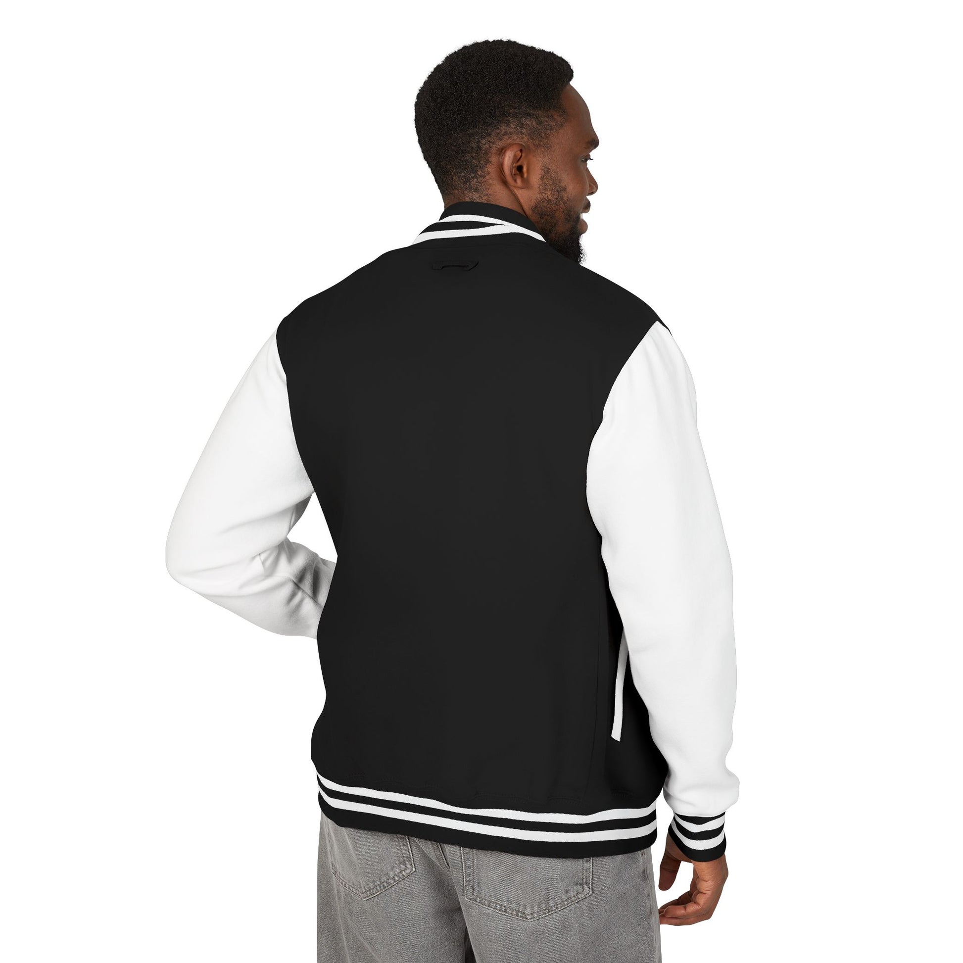 Stylish Unisex Heavyweight Letterman Jacket - Marlin