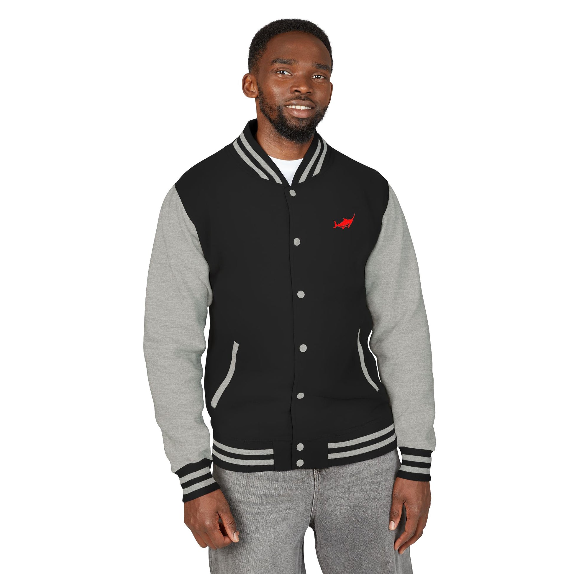 Stylish Unisex Heavyweight Letterman Jacket - Marlin