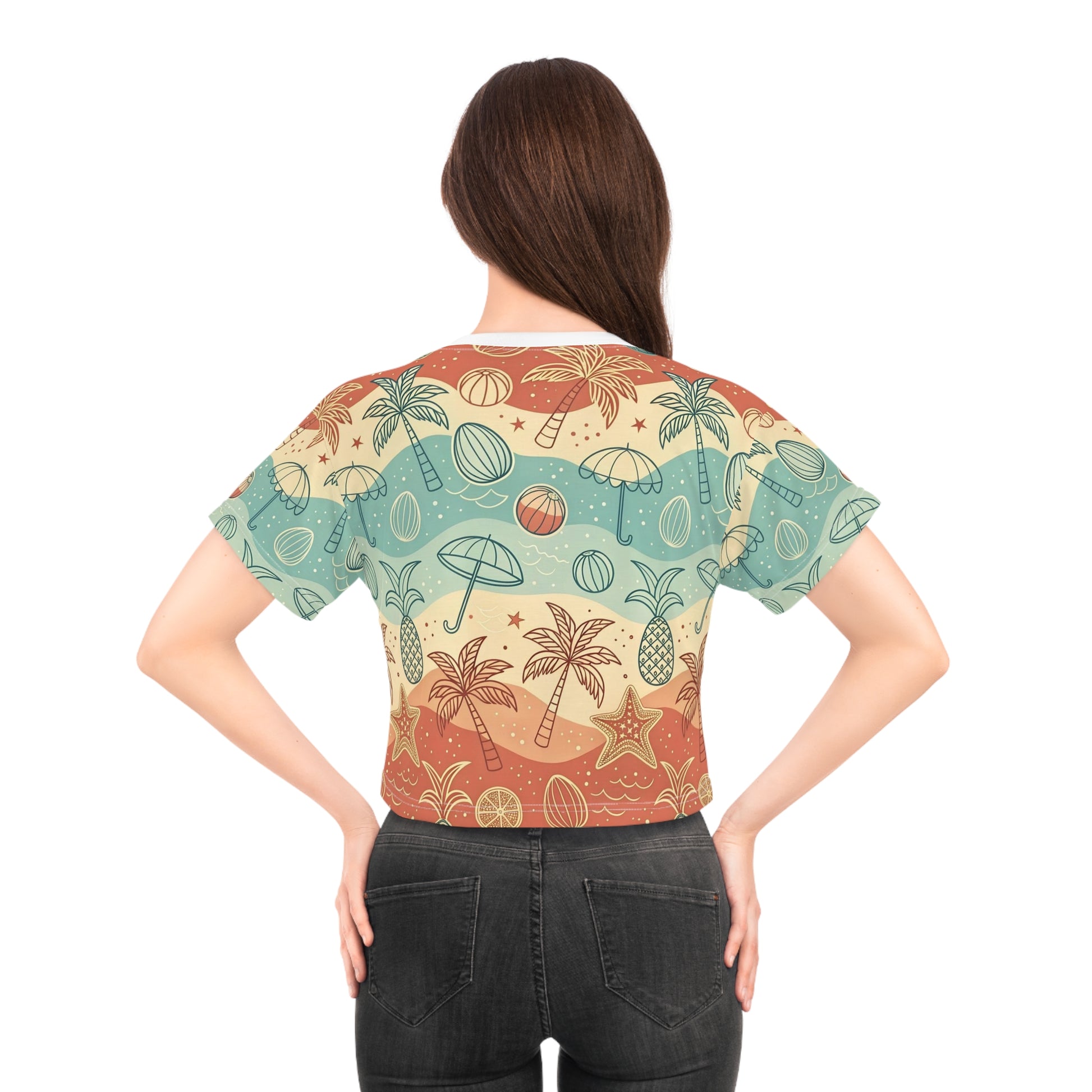 Tropical Crop Summer T-Shirt - Marlin