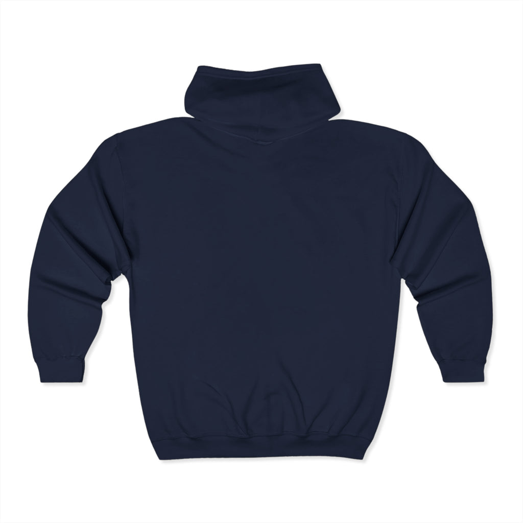 Unisex Full Zip Hoodie - Marlin