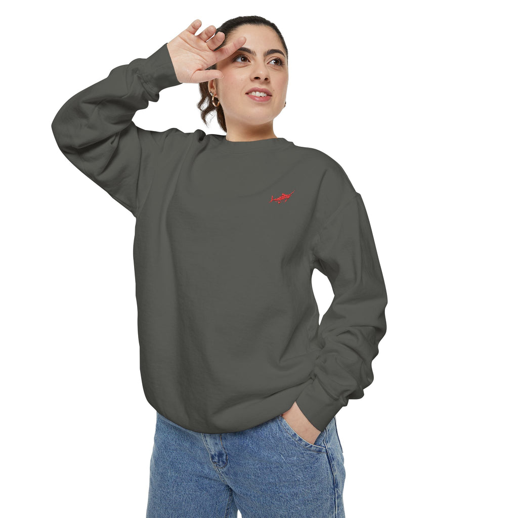 Unisex Garment-Dyed Sweatshirt - Marlin