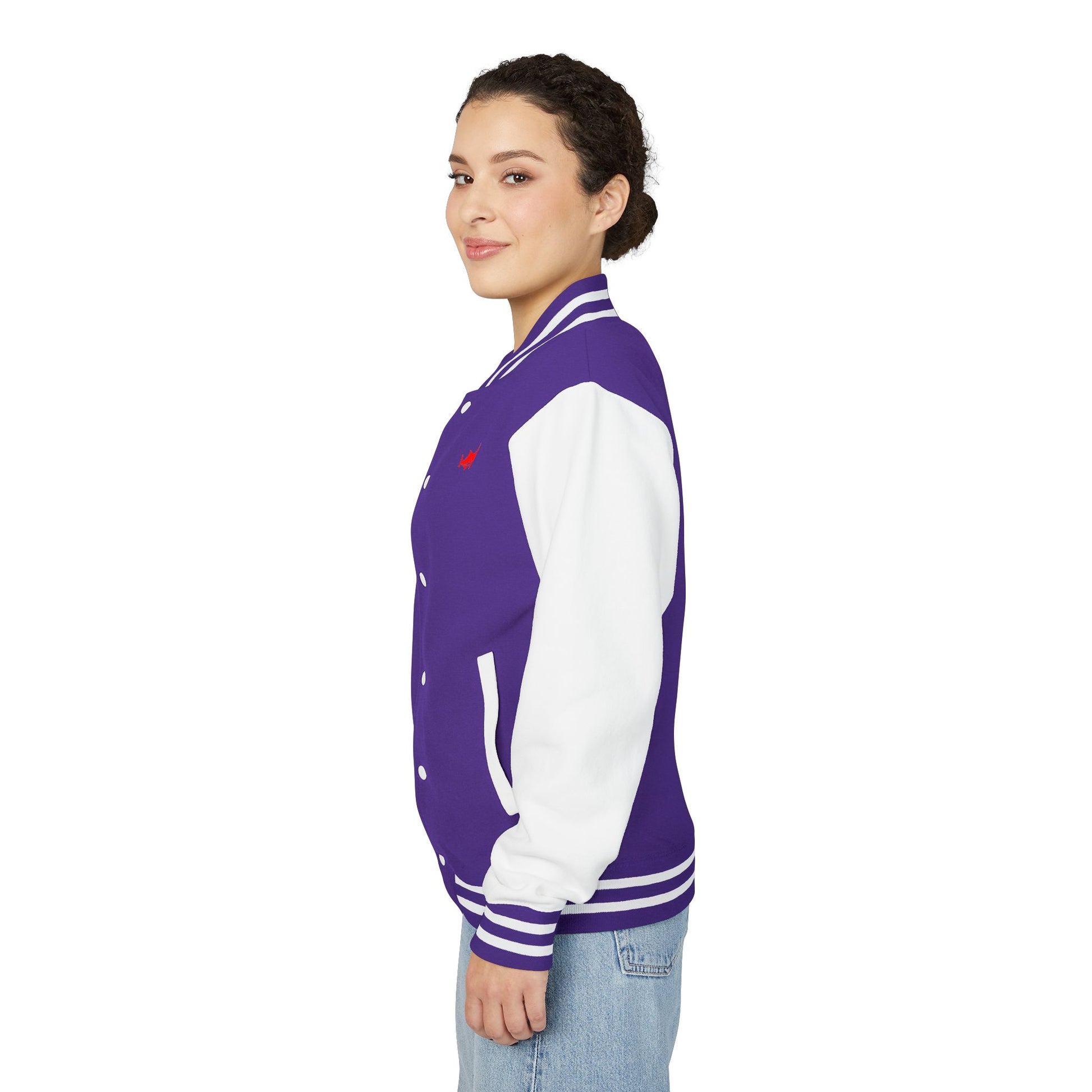 Unisex Heavyweight Letterman Jacket - Marlin
