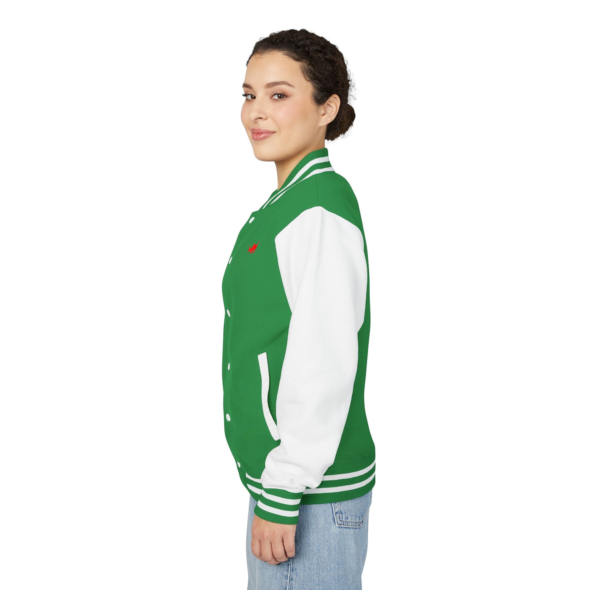 Unisex Heavyweight Letterman Jacket - Marlin