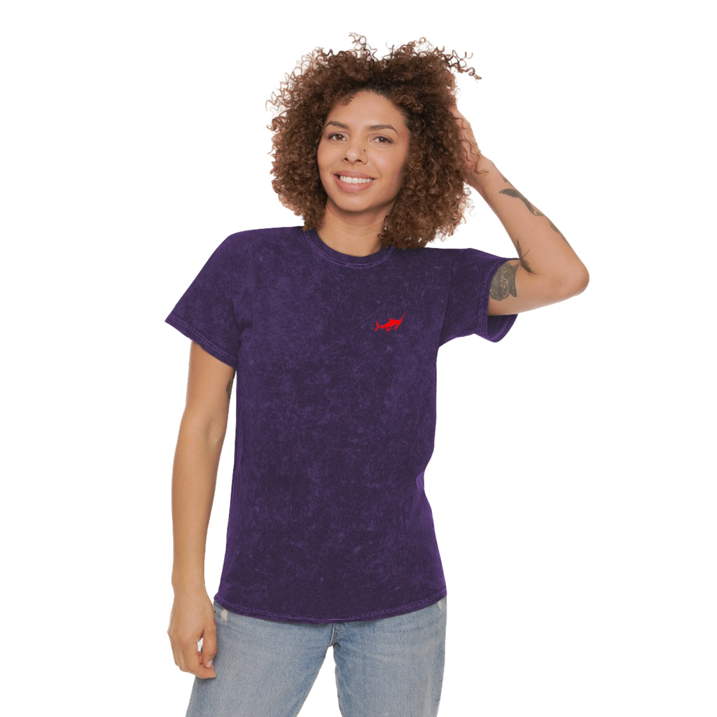 Unisex Mineral Wash T-Shirt - Marlin