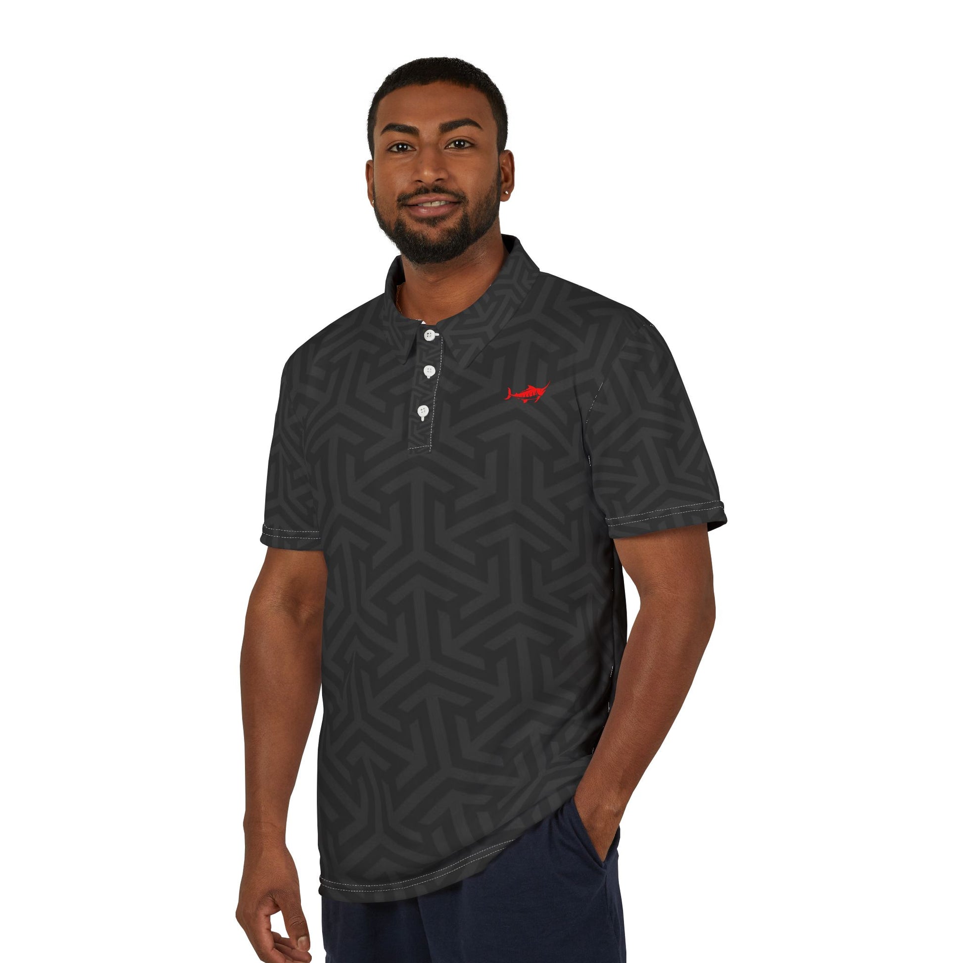 Unisex Polo T-Shirt - Marlin