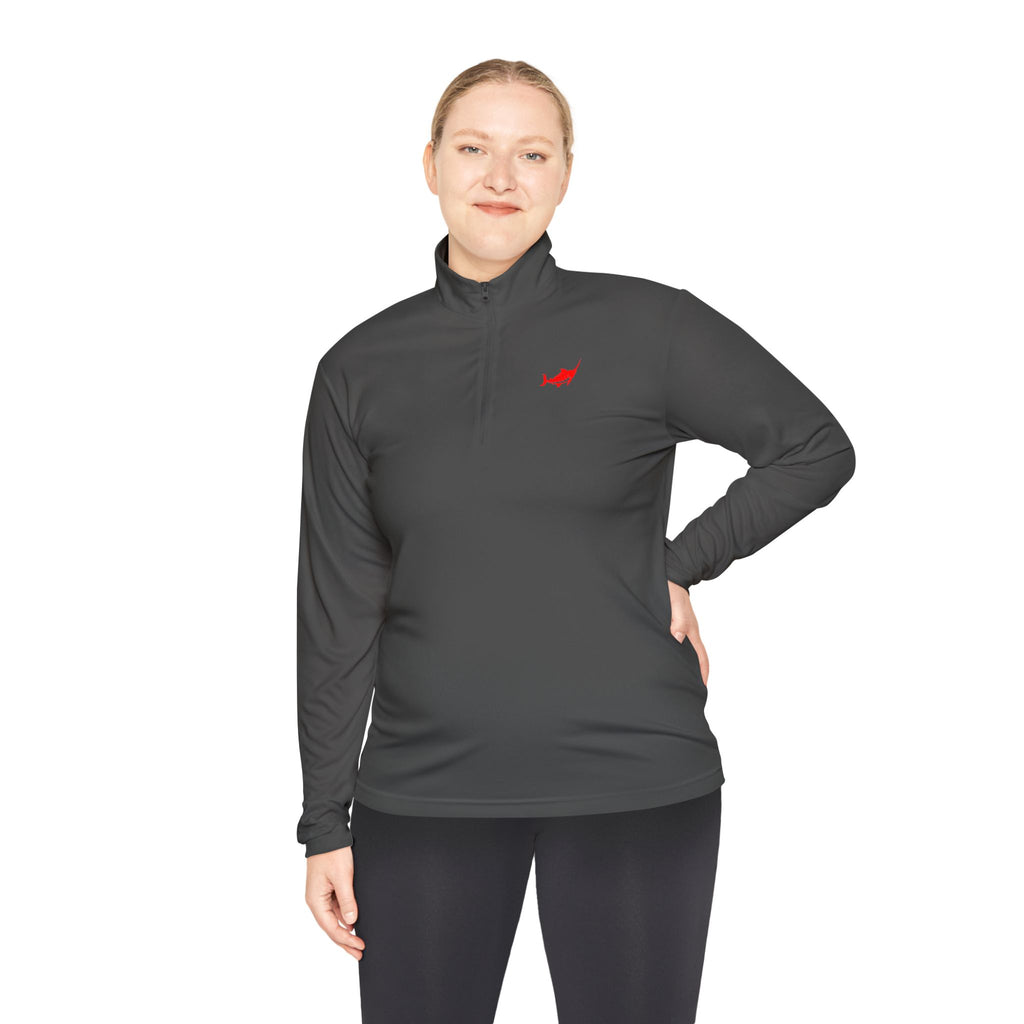 Unisex Quarter-Zip Pullover - Marlin