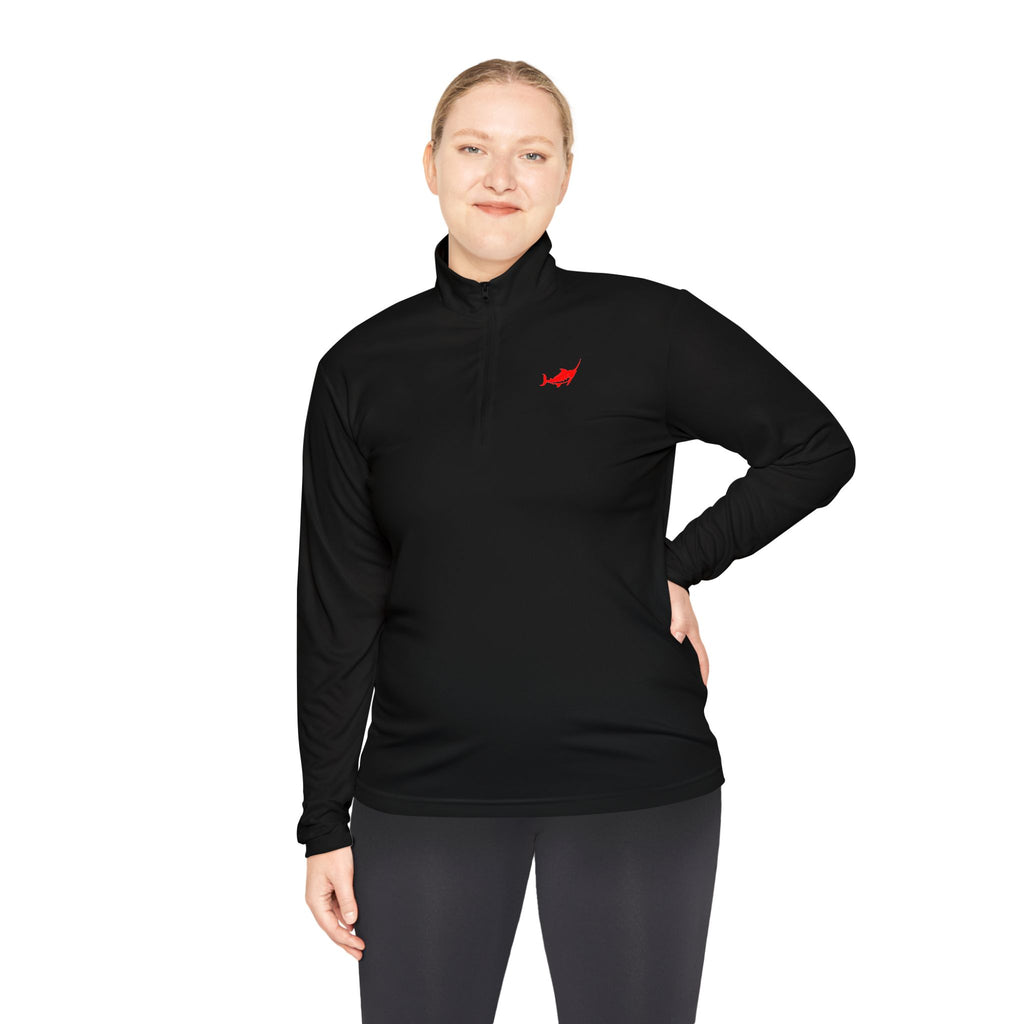 Unisex Quarter-Zip Pullover - Marlin