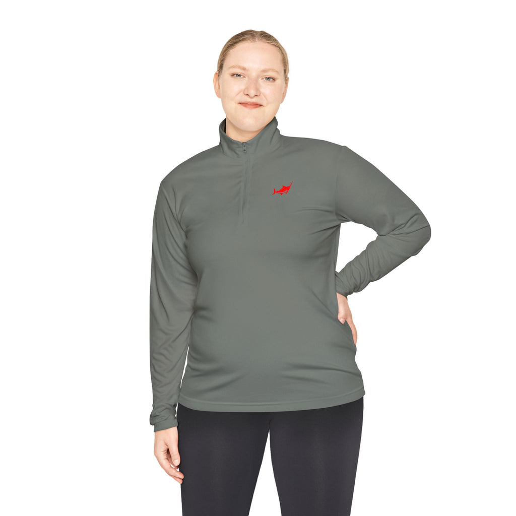 Unisex Quarter-Zip Pullover - Marlin