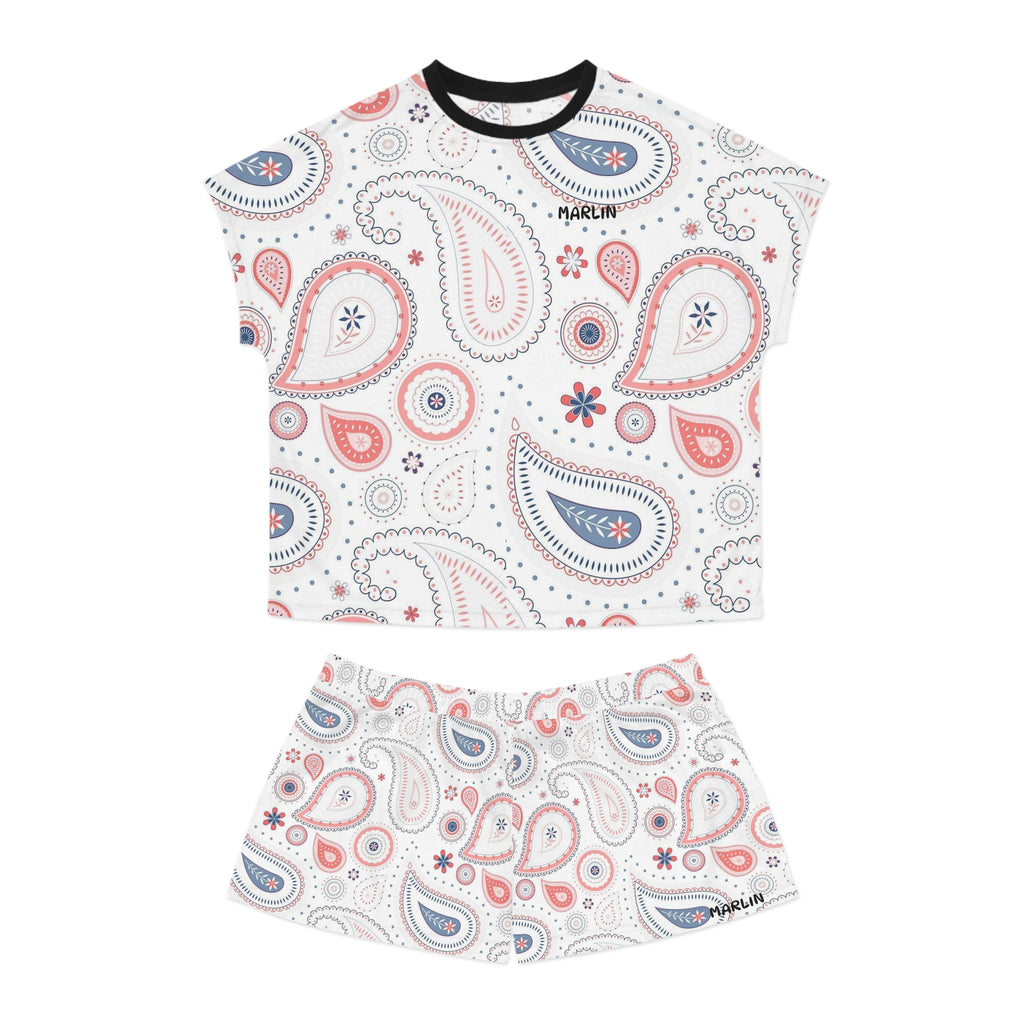 Women's Short Pajama Set - Comfortable Lounge Outfit - Marlin