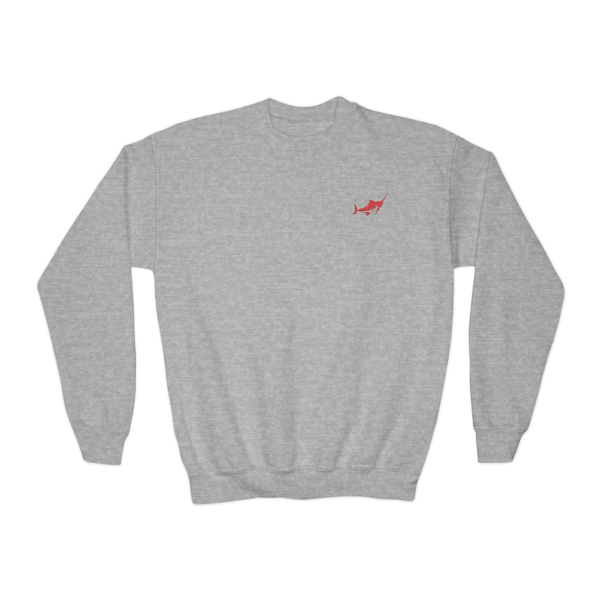 Youth Crewneck Sweatshirt - Everyday Wear - Marlin