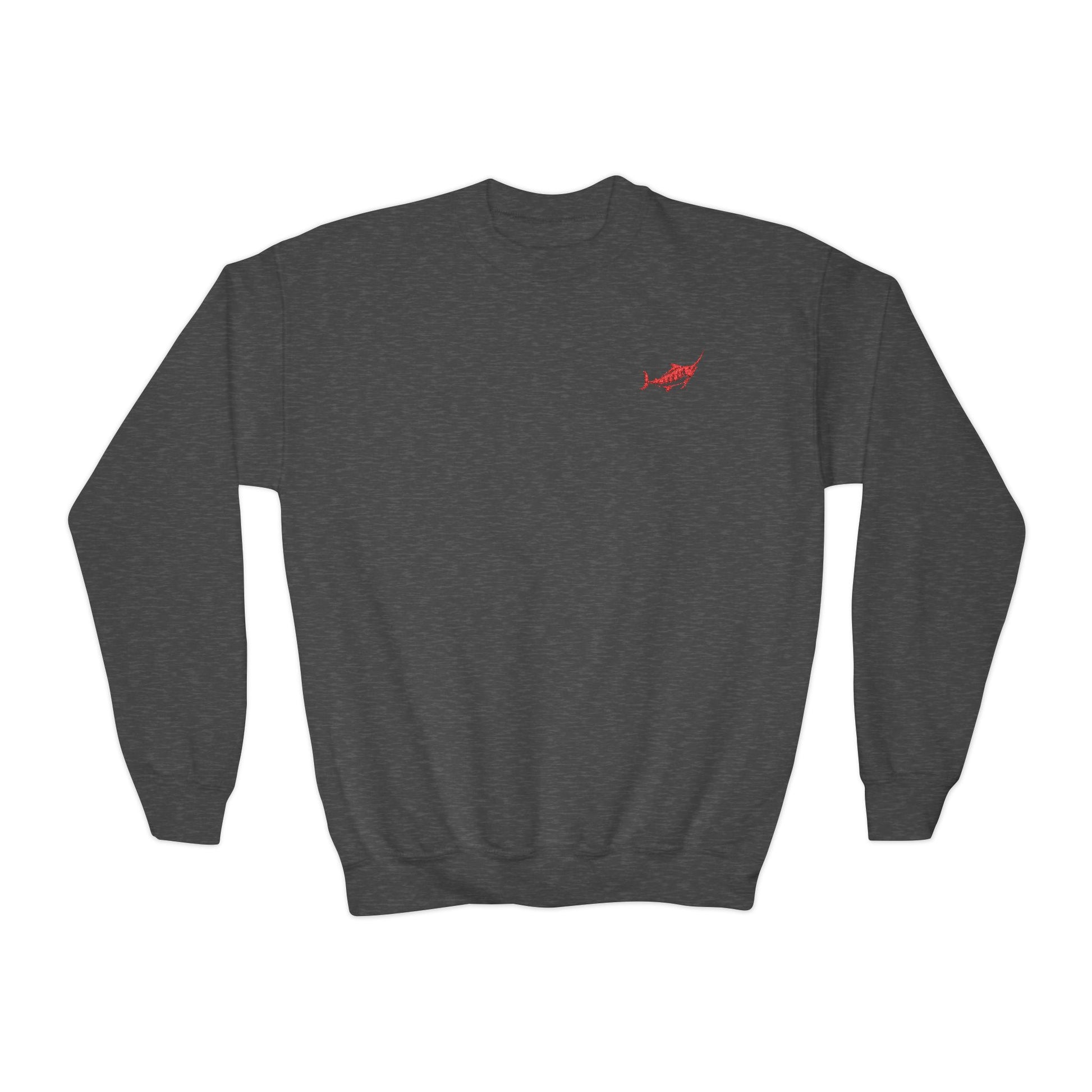 Youth Crewneck Sweatshirt - Everyday Wear - Marlin
