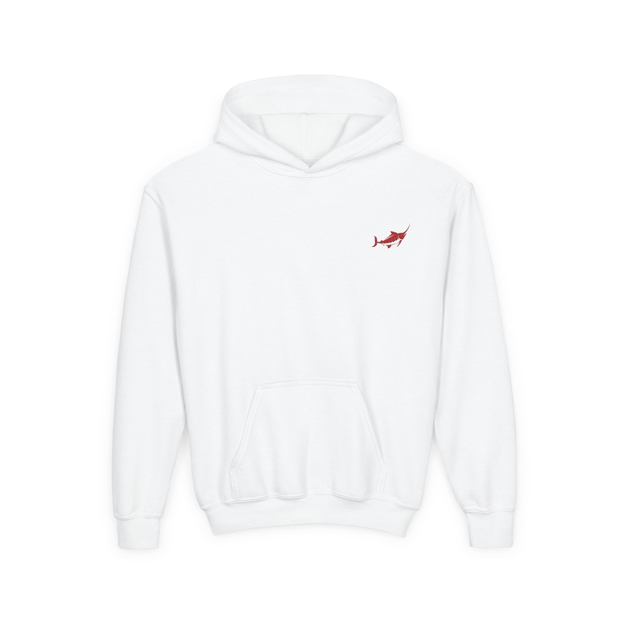 Youth Hooded Sweatshirt - casual wear - Marlin