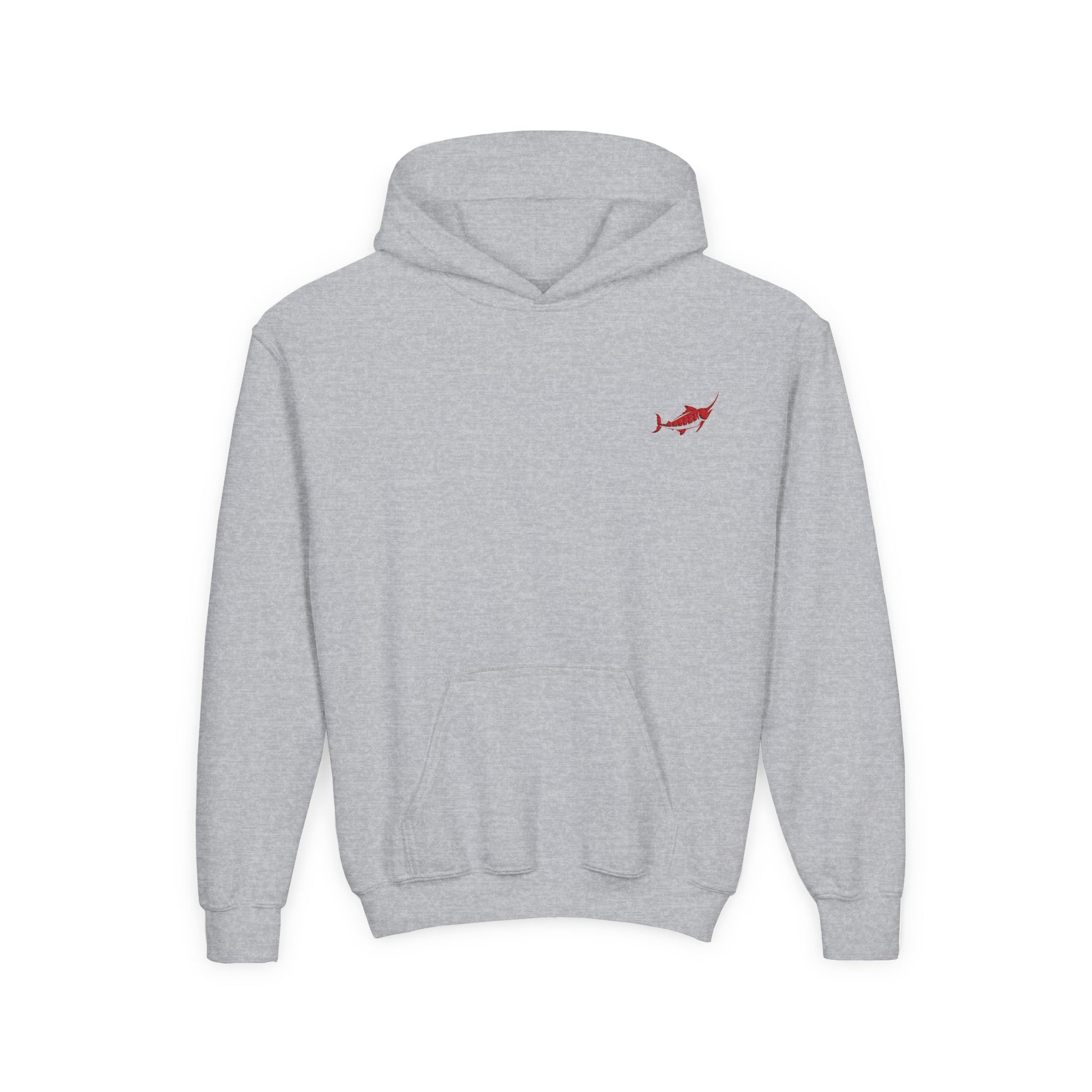 Youth Hooded Sweatshirt - casual wear - Marlin