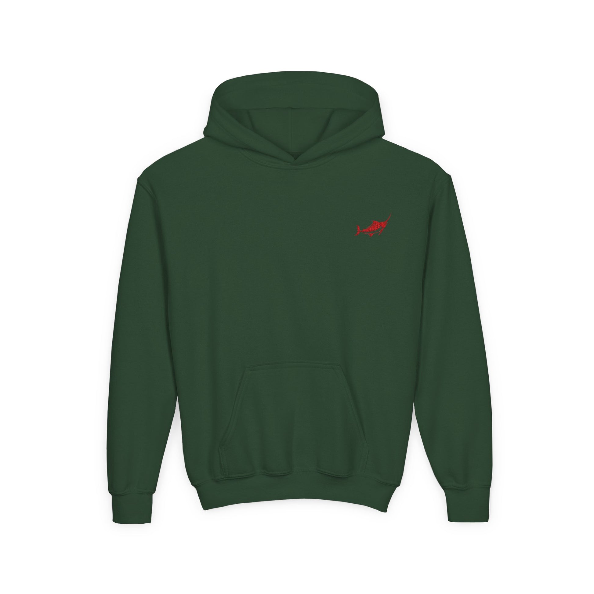 Youth Hooded Sweatshirt - casual wear - Marlin