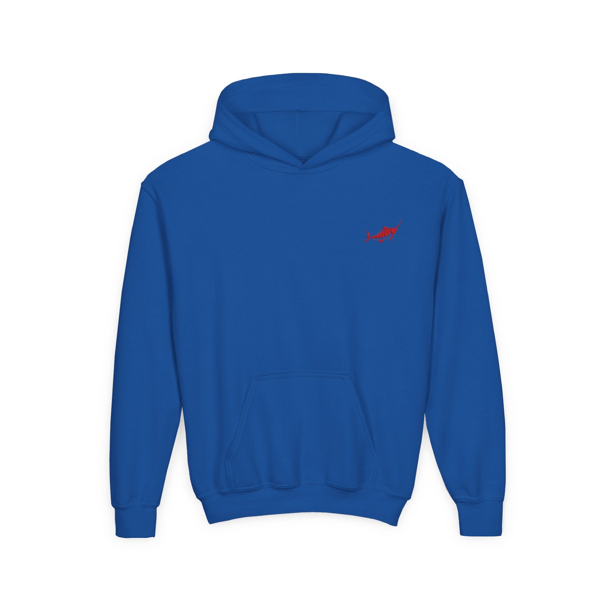 Youth Hooded Sweatshirt - casual wear - Marlin