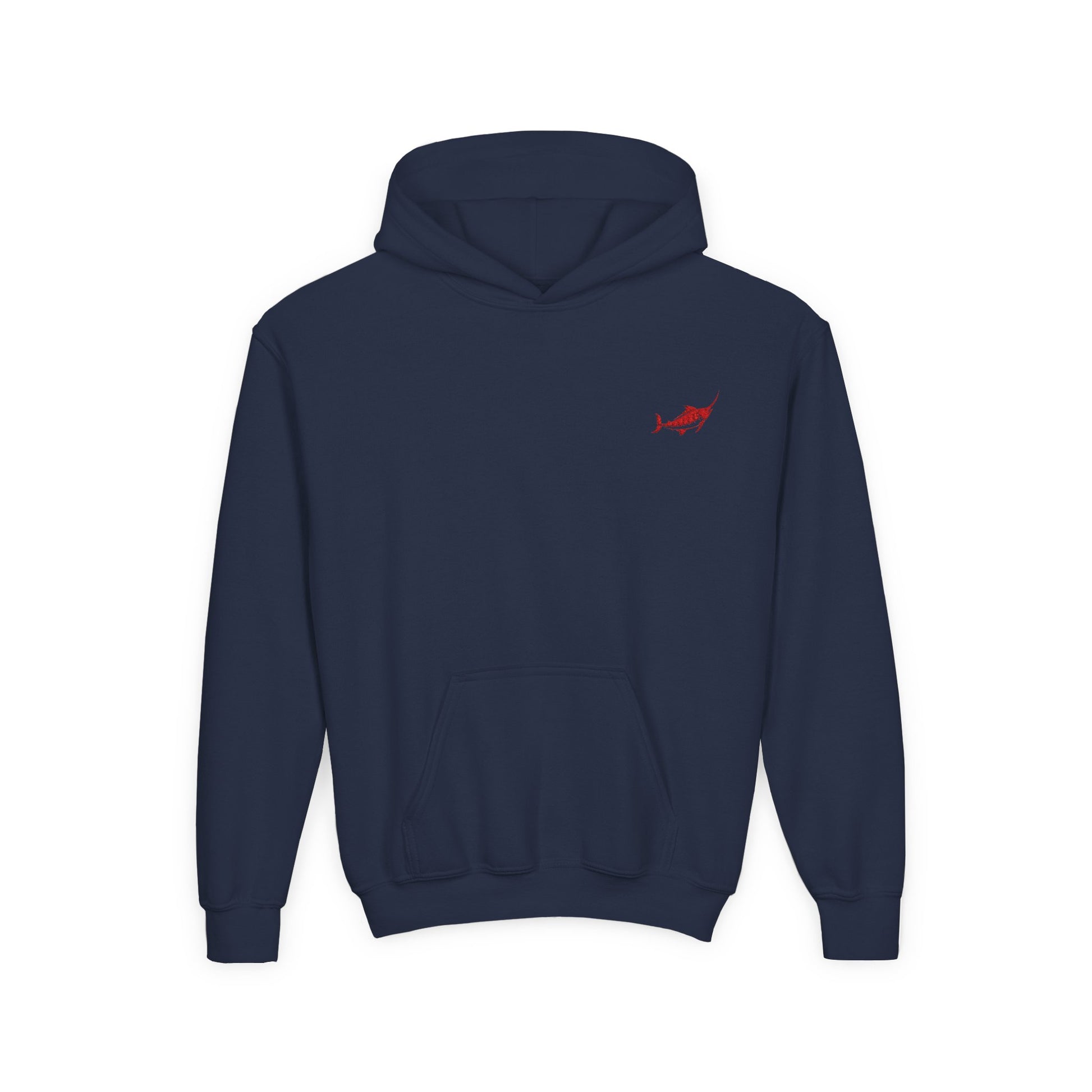 Youth Hooded Sweatshirt - casual wear - Marlin