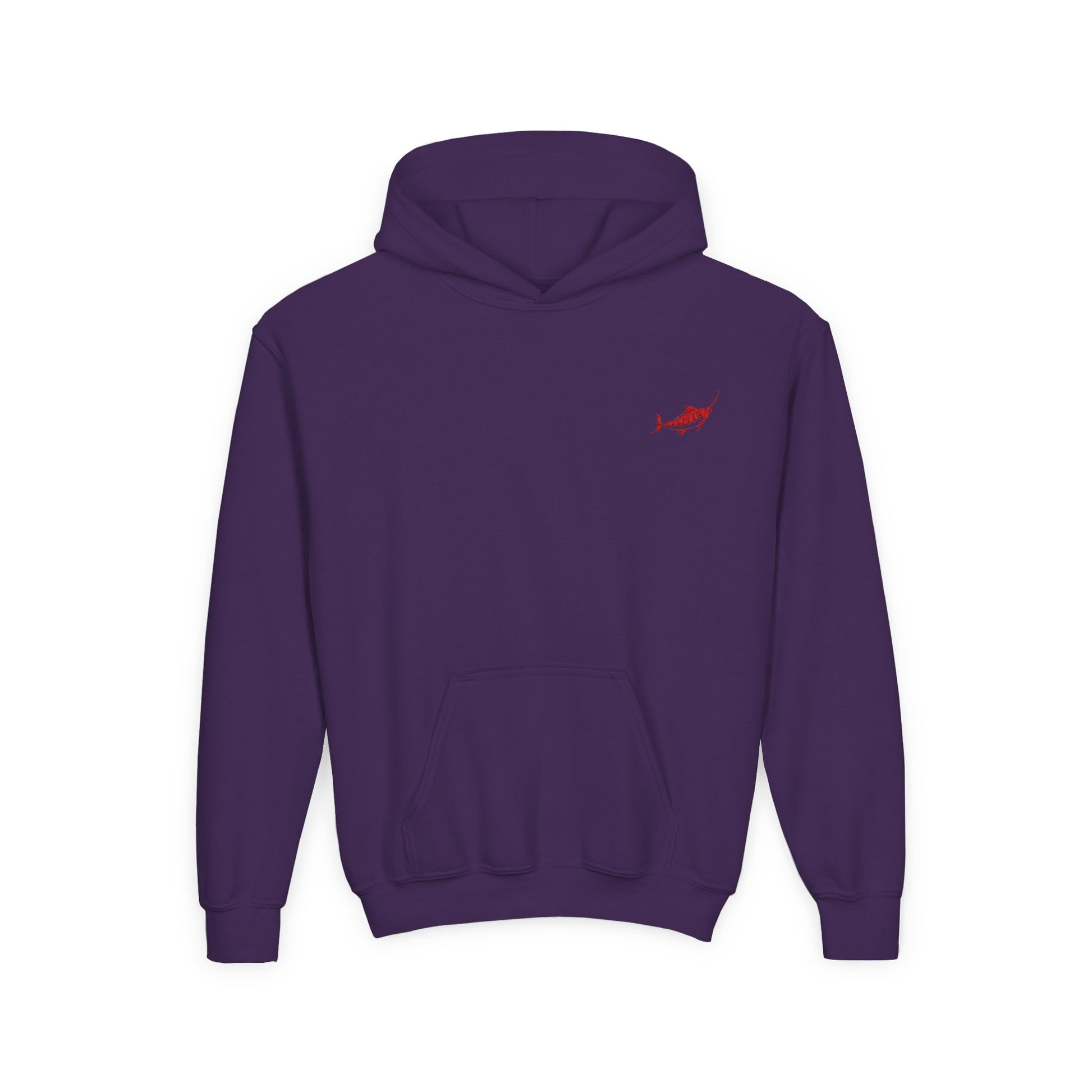 Youth Hooded Sweatshirt - casual wear - Marlin